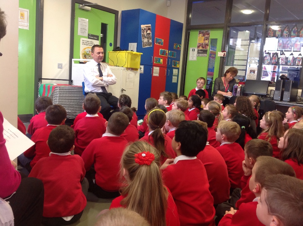 Principal tells P4 of his dream job!