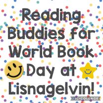 Reading Buddies on World Book Day